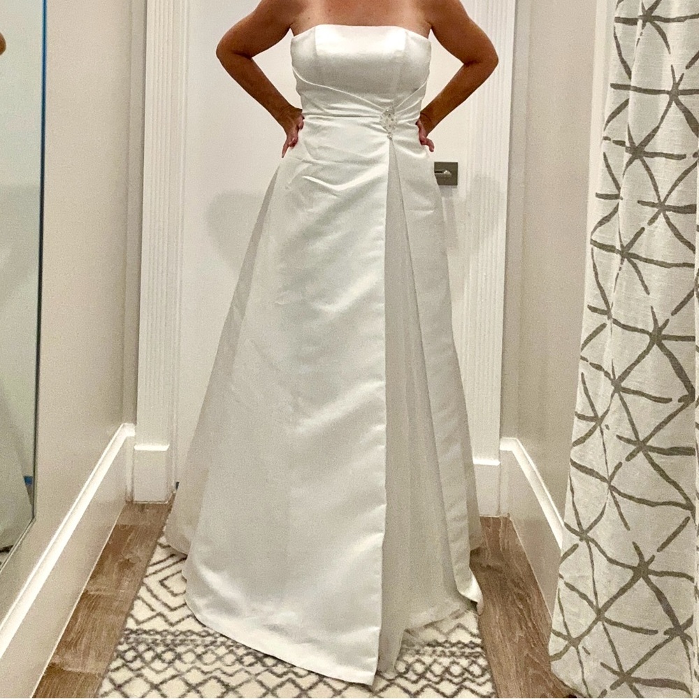 David's Bridal A-Line Wedding Dress